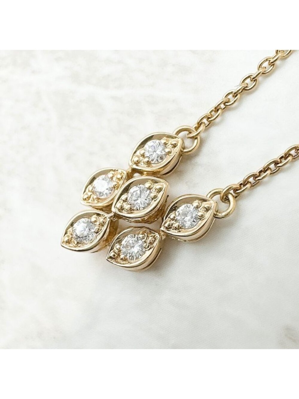 Dior Diamond Yellow Gold Necklace - Picture 4 of 7